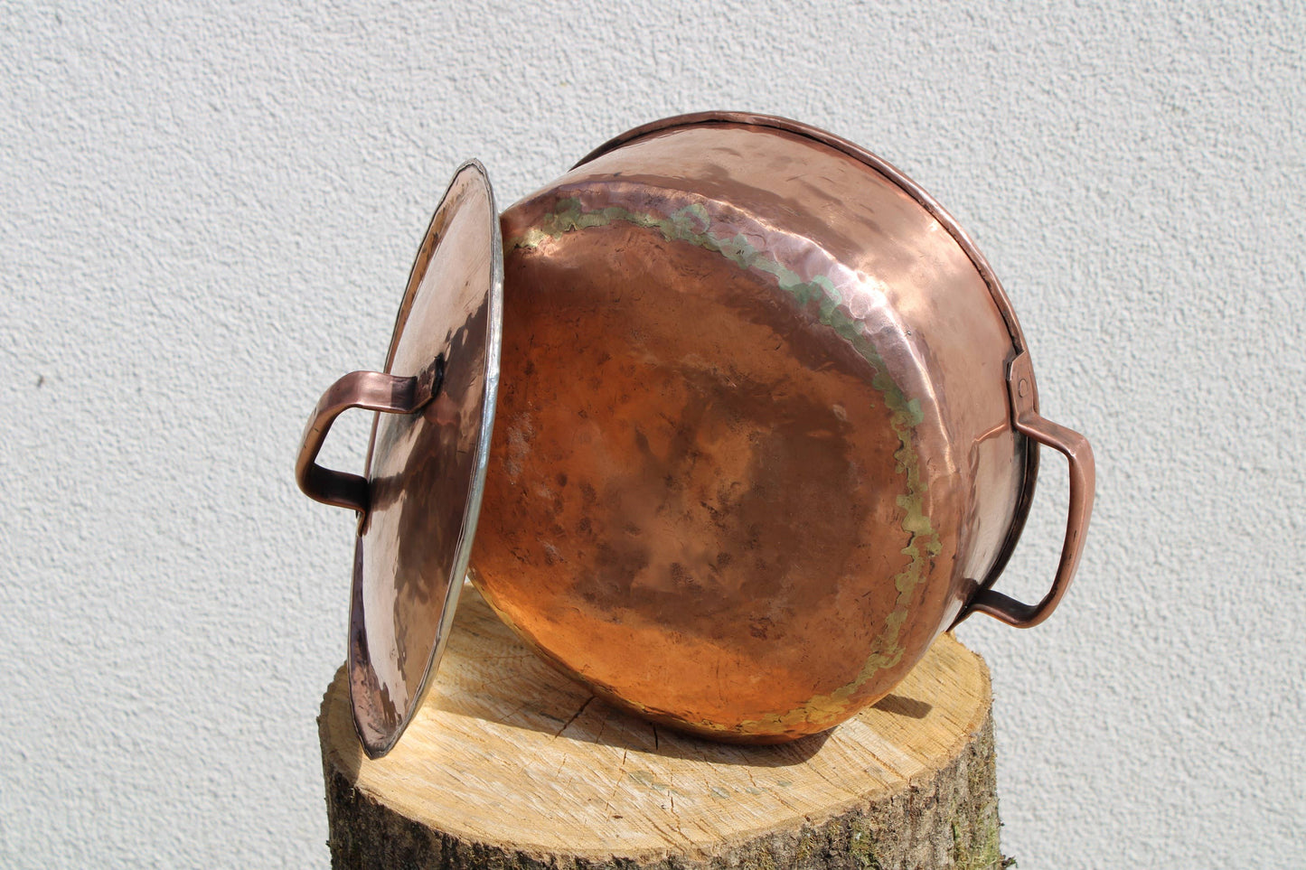 Copper pot - Pentole in rame rotonde – Fatto a mano e sicuro per alimenti