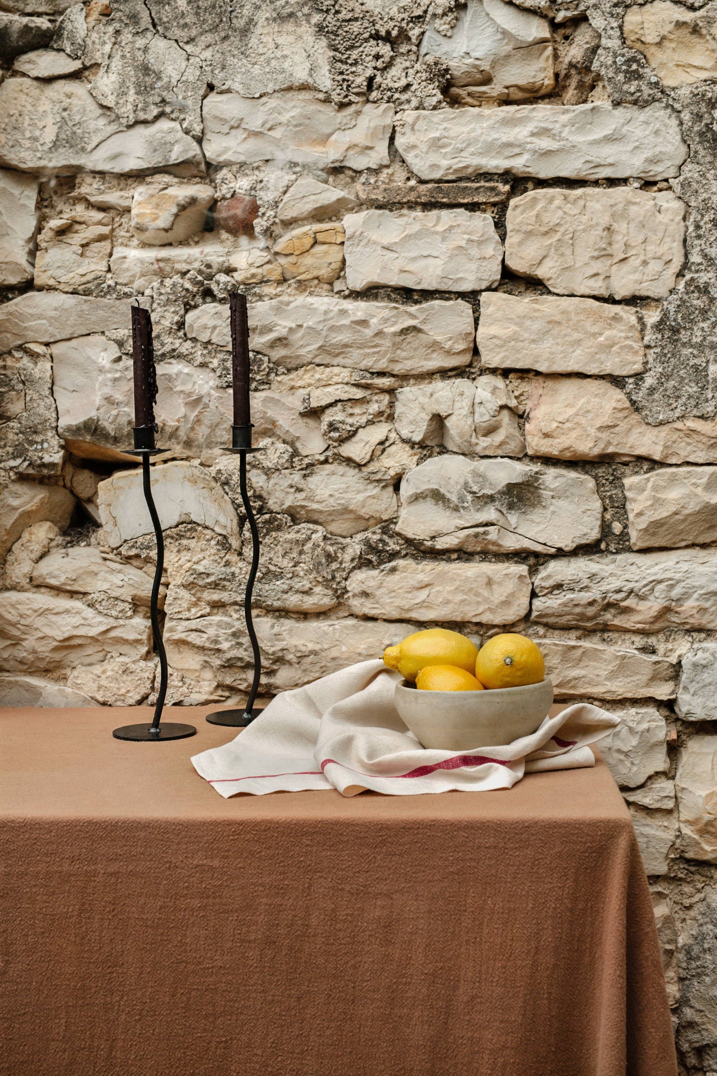 Handcrafted french stick candles - pack of 3