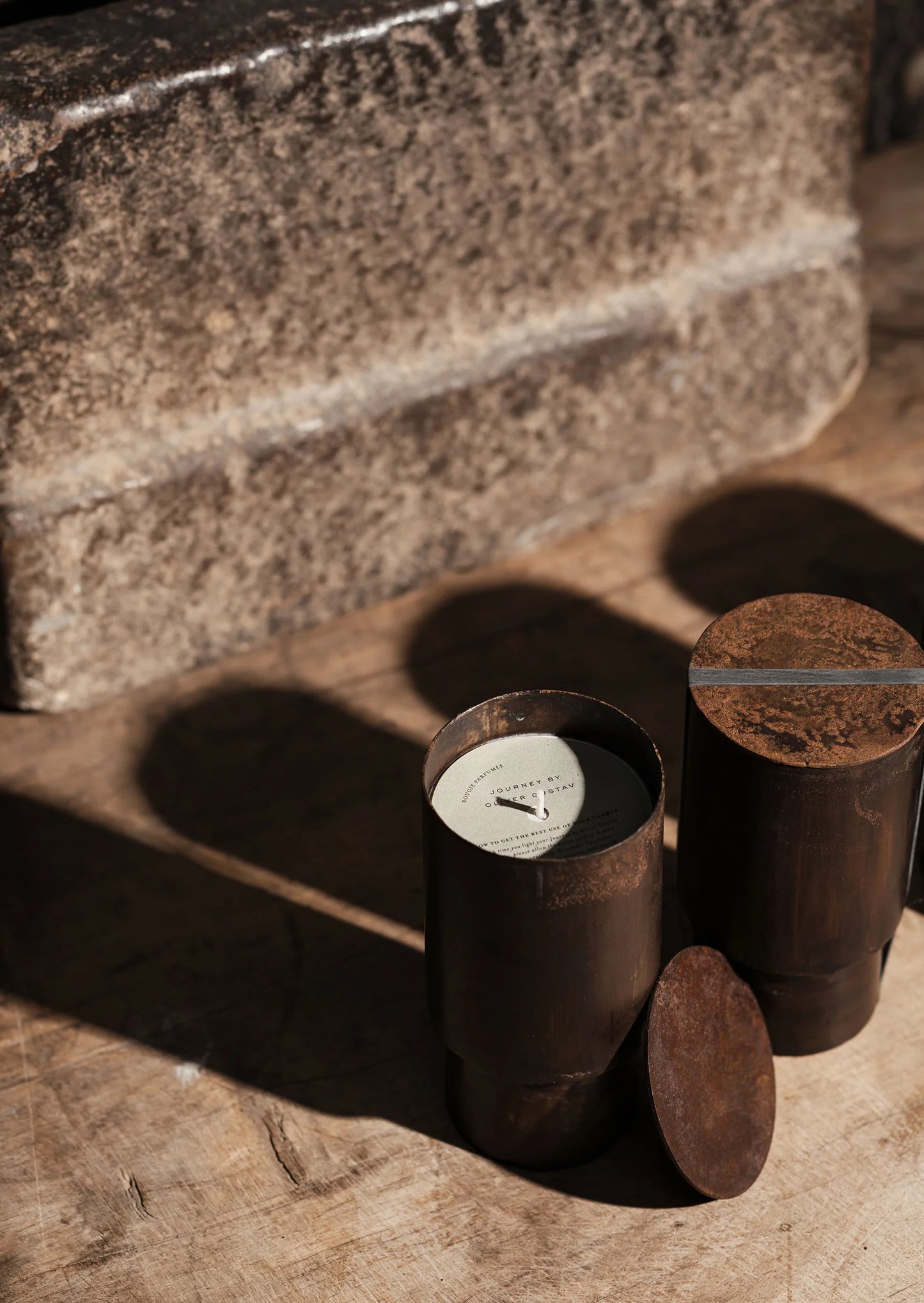 Studio Oliver Gustav Scented Candle in Iron Vessel