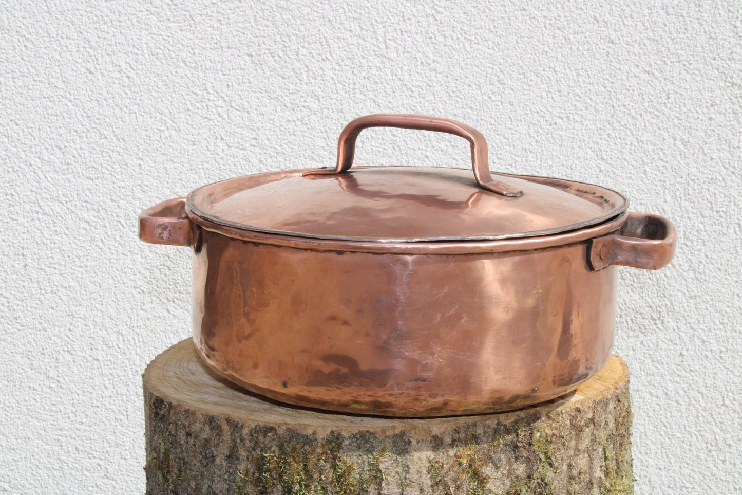 Copper pot - Pentole in rame rotonde – Fatto a mano e sicuro per alimenti