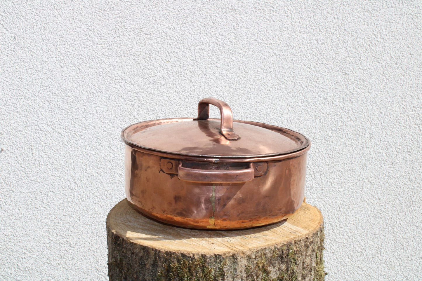 Copper pot - Pentole in rame rotonde – Fatto a mano e sicuro per alimenti