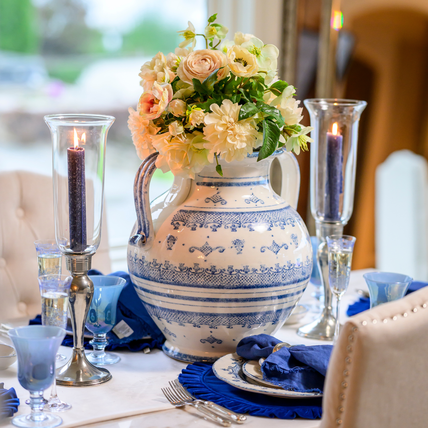 Burano Round 2-Handled Amphora, New