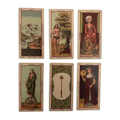 Grand Etteilla Tarot Deck & Guide, Vintage Reproduction