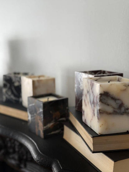 GEVAUDAN "La Loup" Scented Candle in Marble Vessel