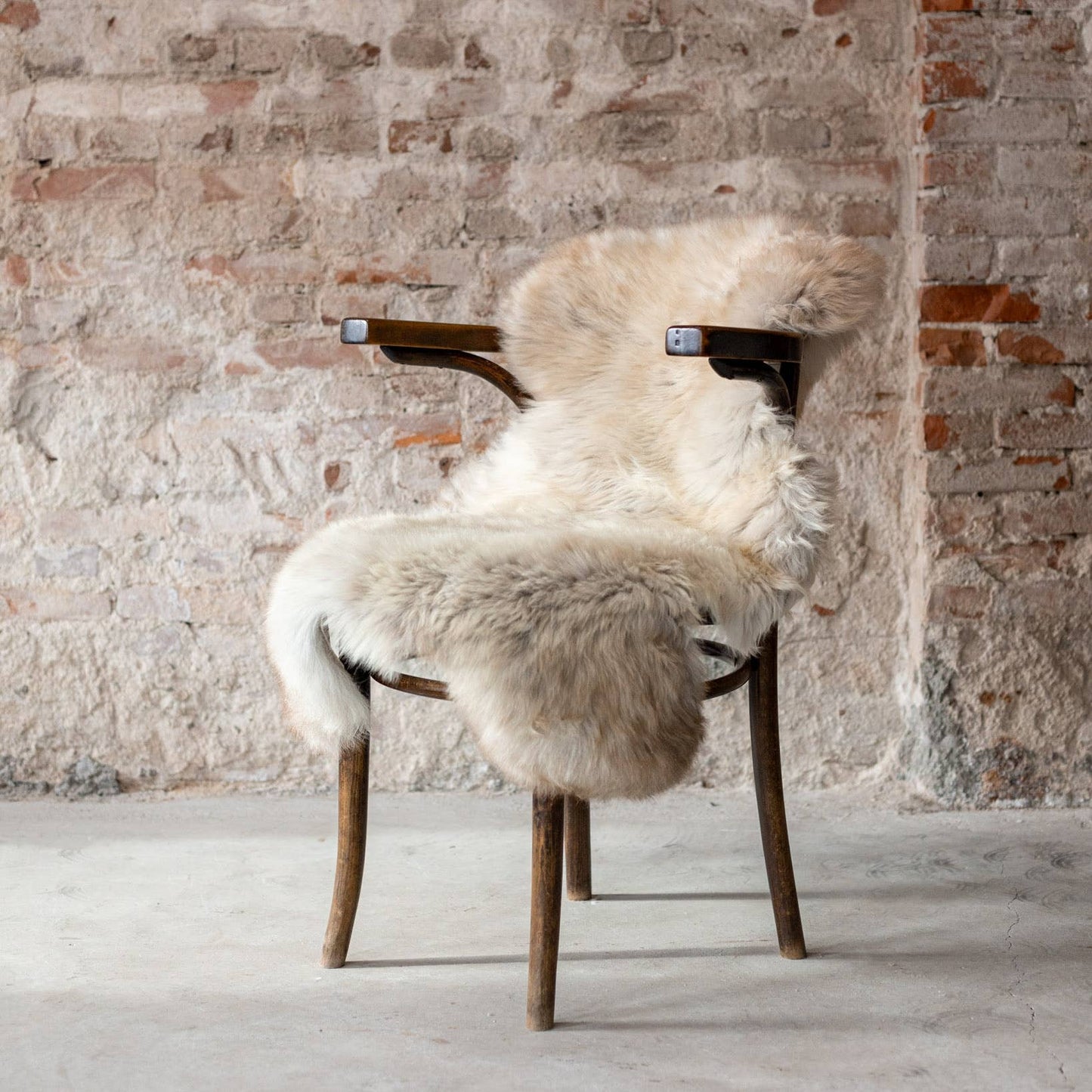 Premium Dutch Texel Sheepskin - Mottled