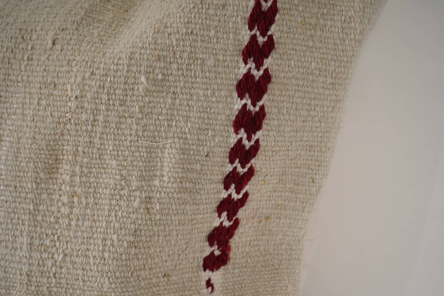 Bohemian Bedding Wool Kilim Pillow Cover Handmade Hippie Bed