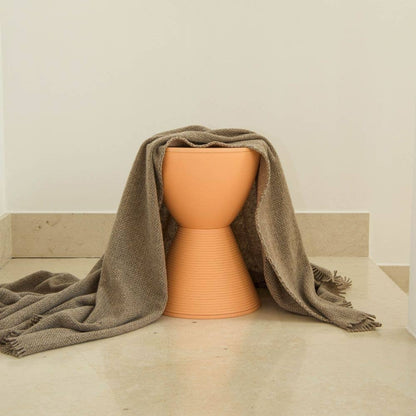 "Vannes" Recycled Yarn Throw Blanket, France