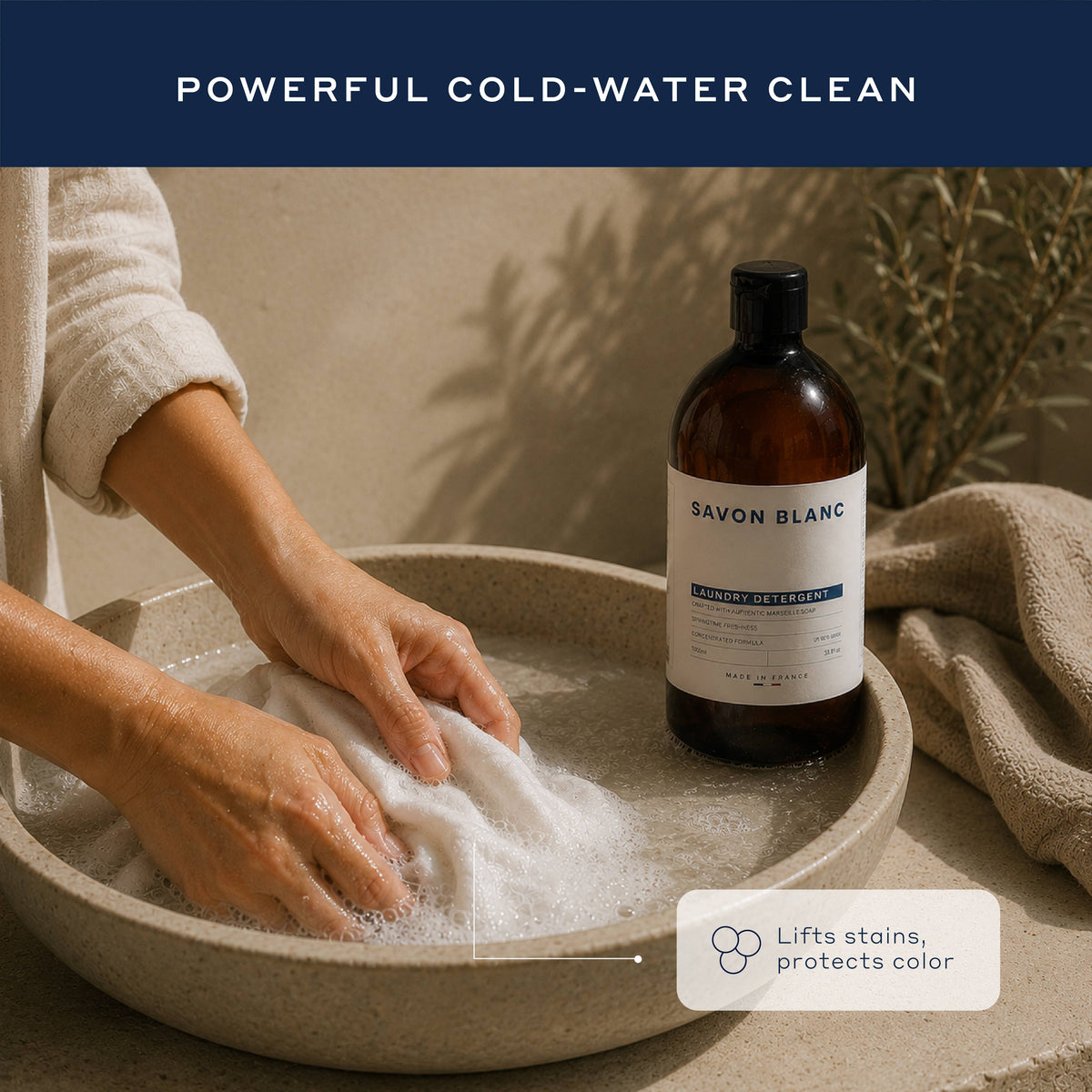 French Concentrated Laundry Detergent with Marseille Soap