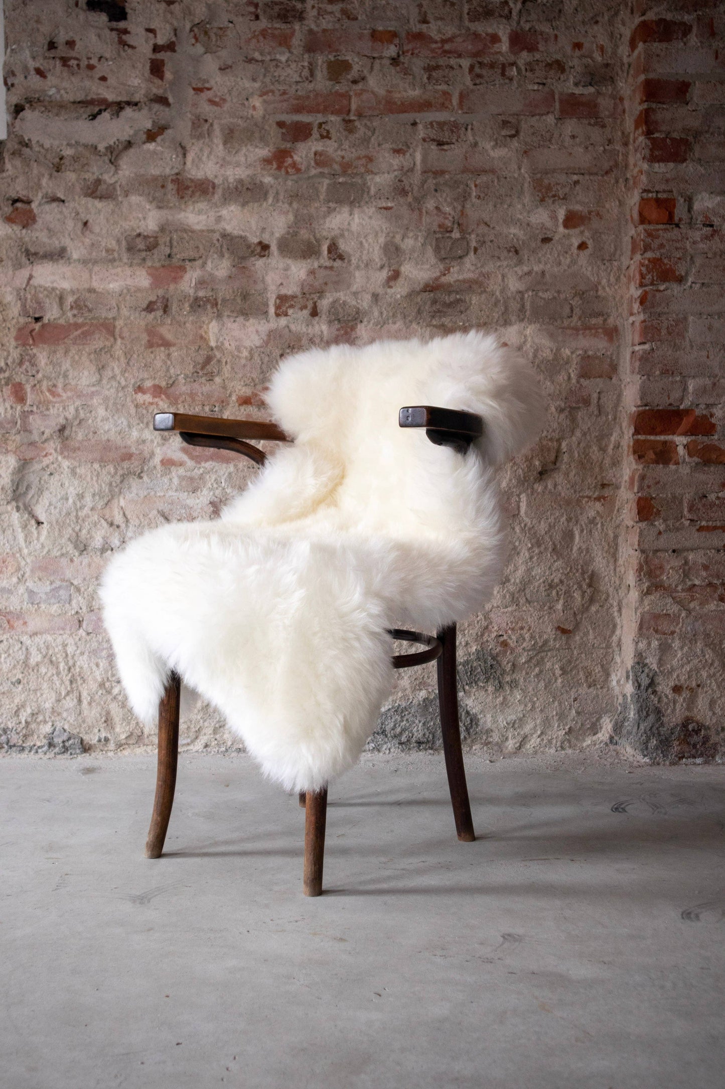 Authentic Dutch Texel Sheepskin - White