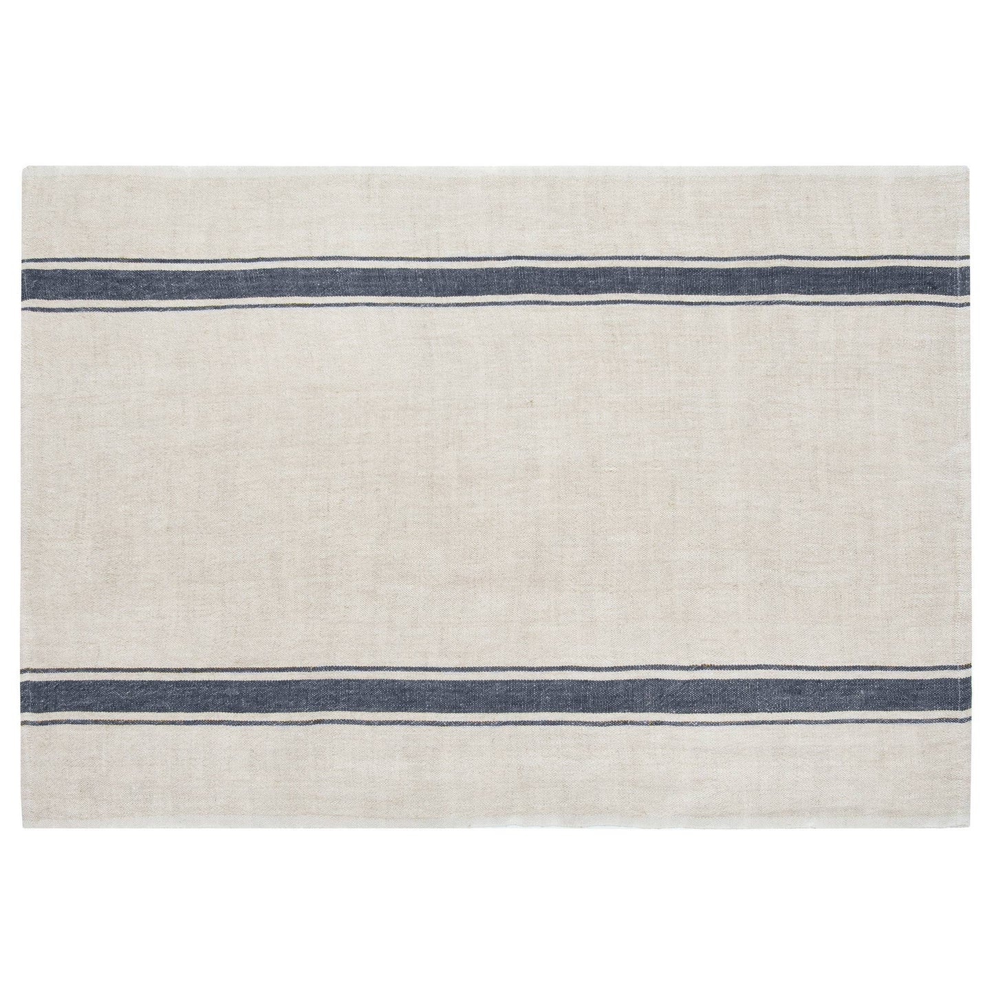 Marseille - Blue & Natural Tea Towels 20x30 - Set of 2