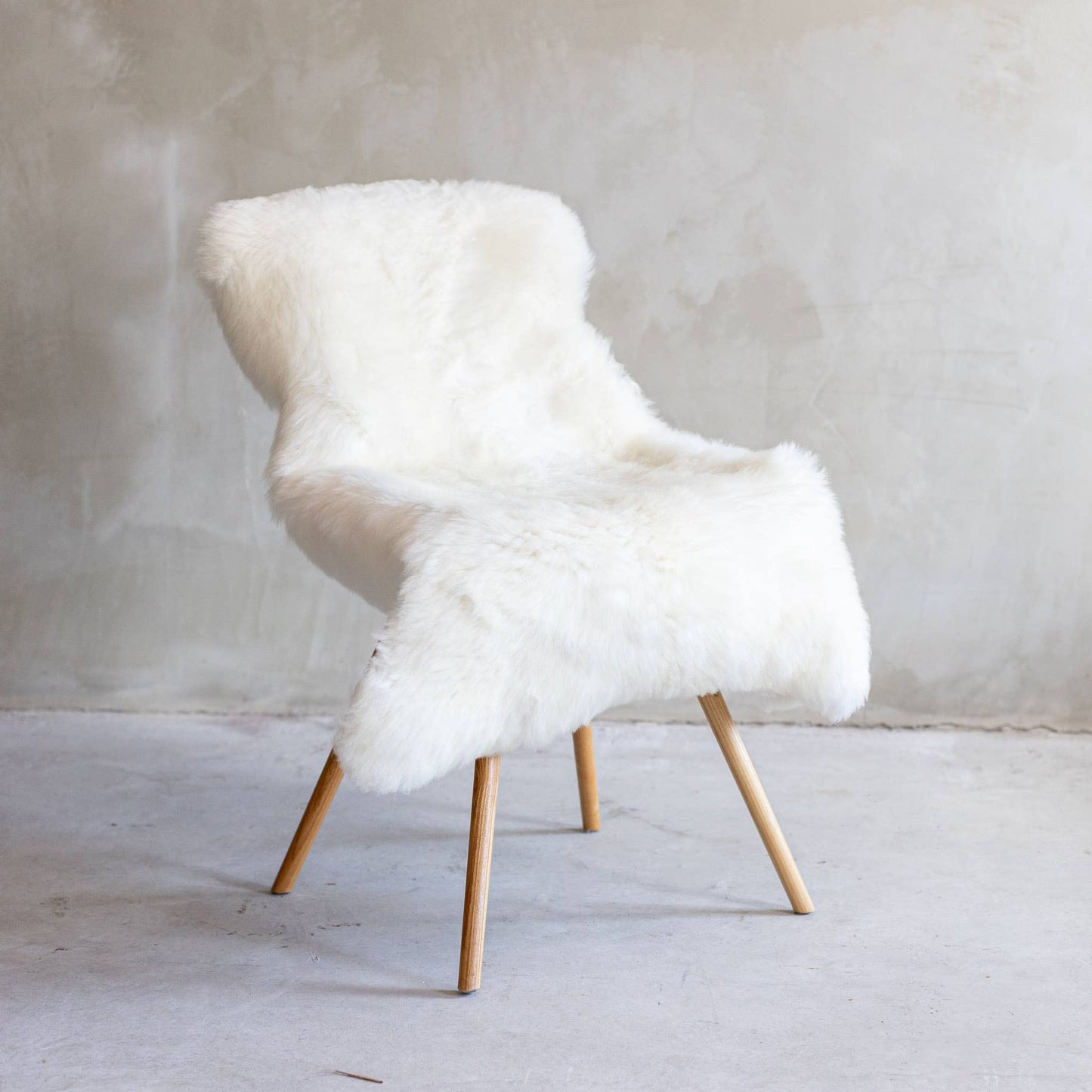 Authentic Dutch Texel Sheepskin - White