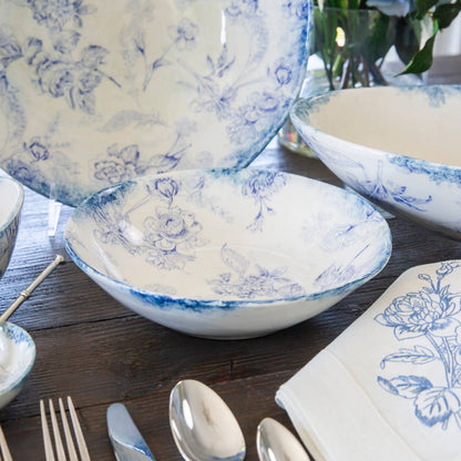 Arte Italica Giulietta Pasta/Soup Bowl, Blue