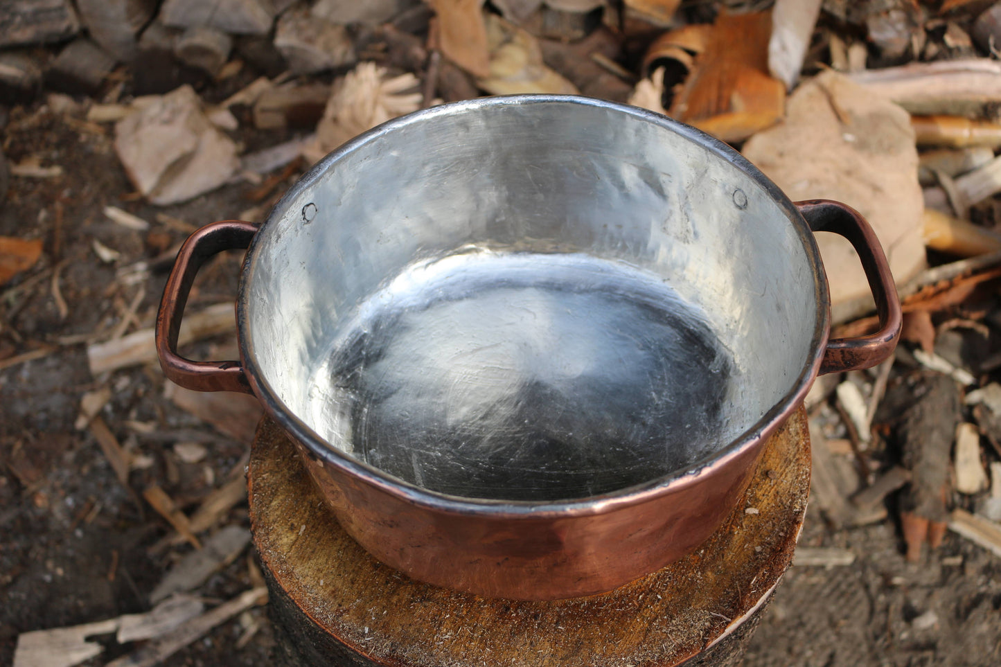 Copper Stock/pasta Pot - Tradizionale Pentola in Rame Fatta a Mano – Alta Pentola Rustica