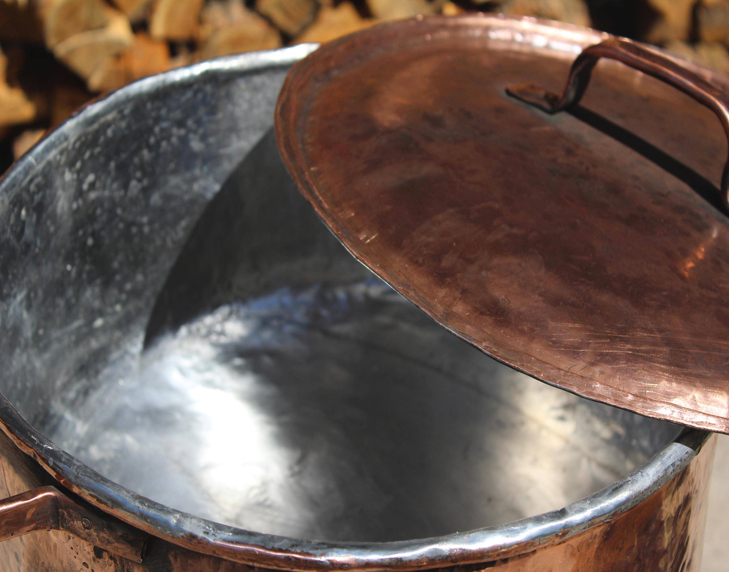 Copper pot - Pentole in rame rotonde – Fatto a mano e sicuro per alimenti