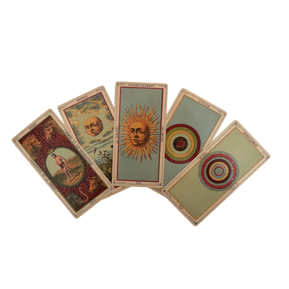 Grand Etteilla Tarot Deck & Guide, Vintage Reproduction