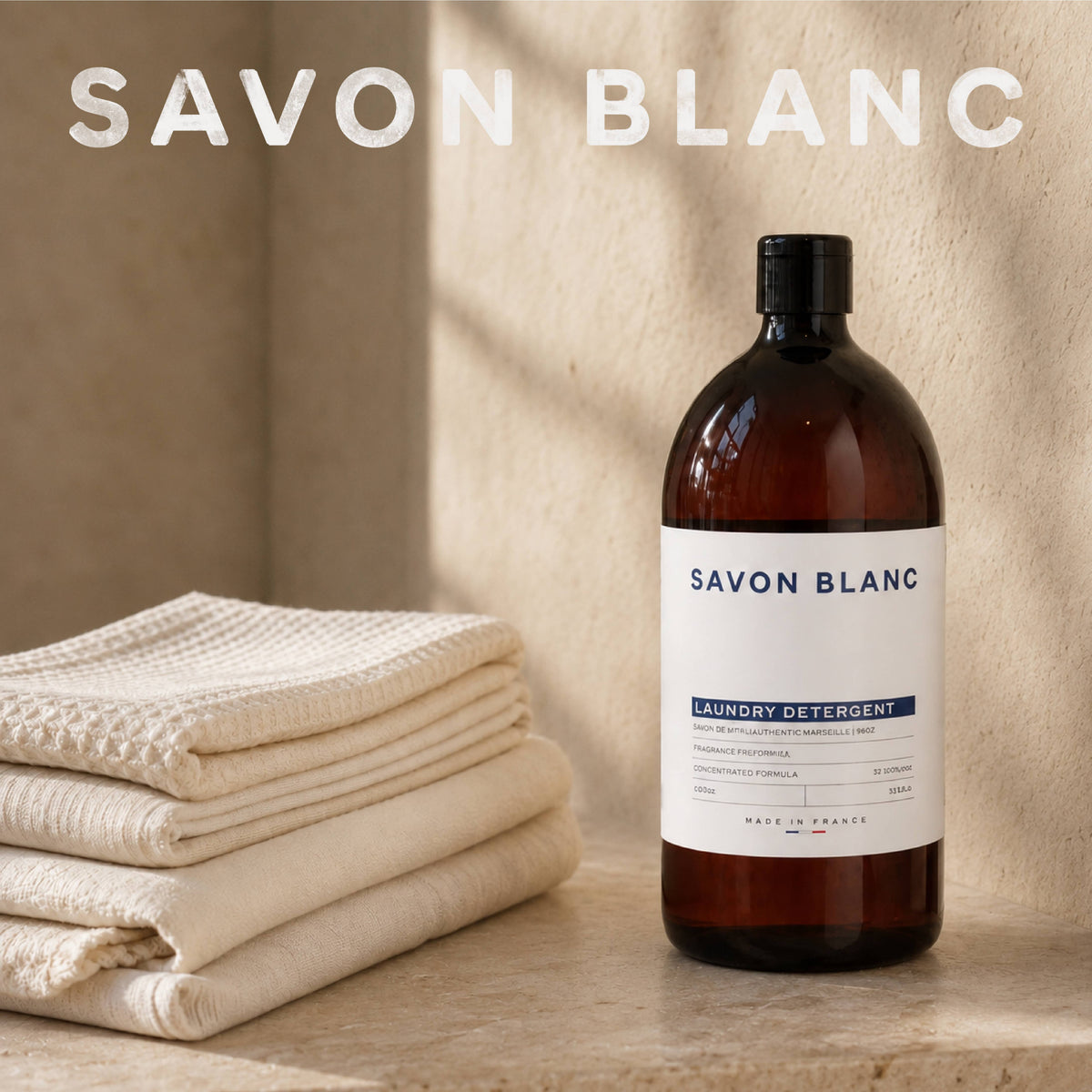 French Concentrated Laundry Detergent with Marseille Soap