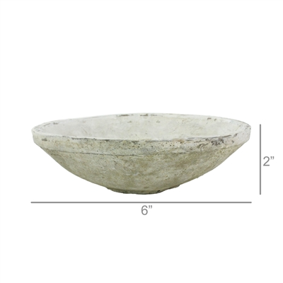 Whitestone Terra Cotta Bowl, Small