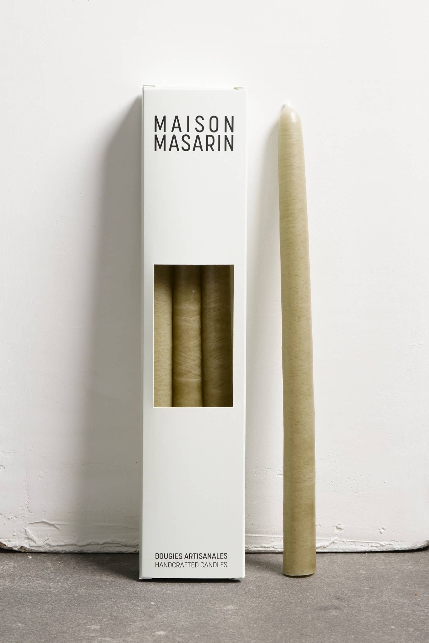 Handcrafted french stick candles - pack of 3