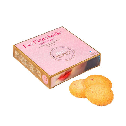 Raspberry Chip Shortbread Cookies | Pink Box Valentine's Day