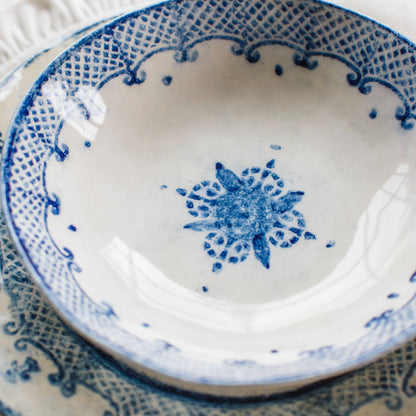 Arte Italica Burano Pasta Bowl, Blue