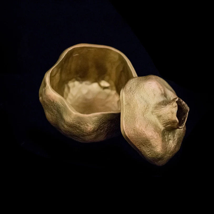 Michael Michaud Pomegranate Box Salt Cellar