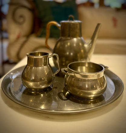 Just Andersen Pewter Tea & Coffee Service, Denmark