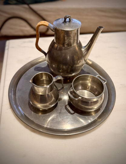 Just Andersen Pewter Tea & Coffee Service, Denmark