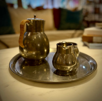 Just Andersen Pewter Tea & Coffee Service, Denmark