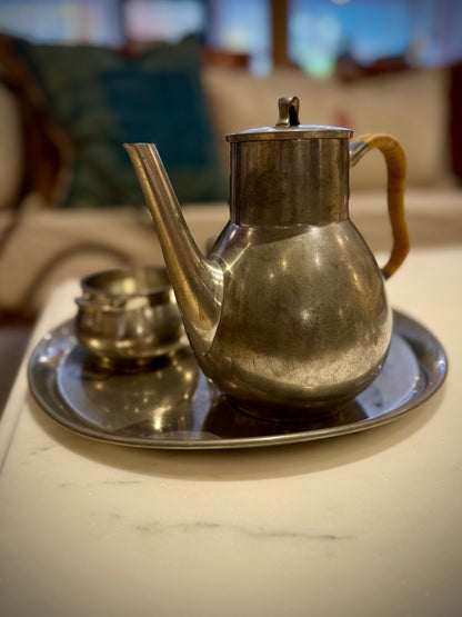 Just Andersen Pewter Tea & Coffee Service, Denmark