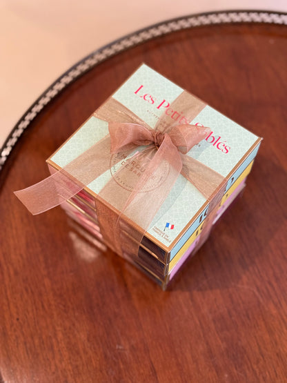 French Butter Cookie Petit Sablé Gift Set, Four Flavors