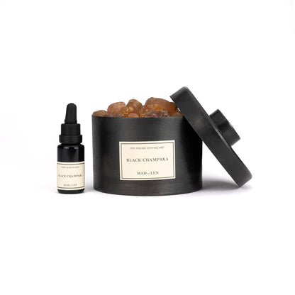 Mad et Len Potpourri Amber Apothicaire, Terre Noire