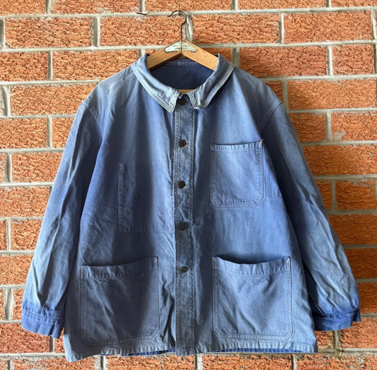 Vintage 1960s FRENCH Chore Jacket Workwear