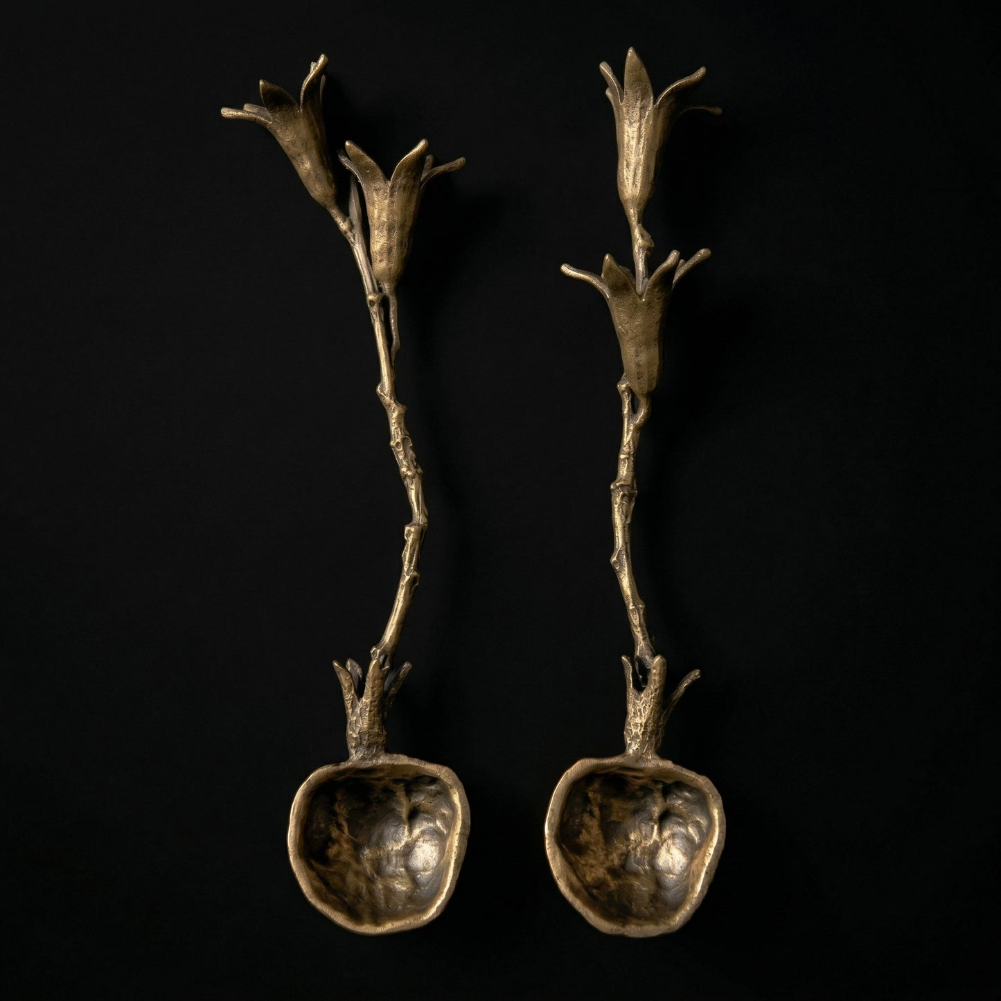 Michael MIchaud Pomegranate Spoons, Set of 2
