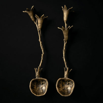 Michael MIchaud Pomegranate Spoons, Set of 2