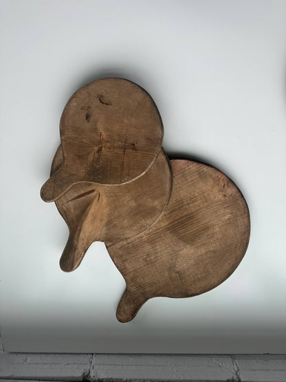 Round Serving Board with Handle