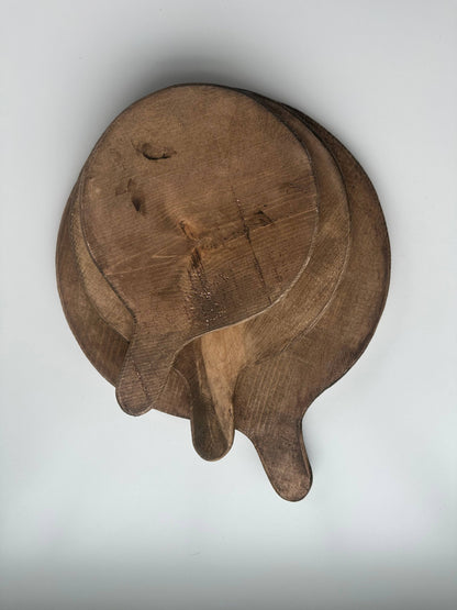 Round Serving Board with Handle