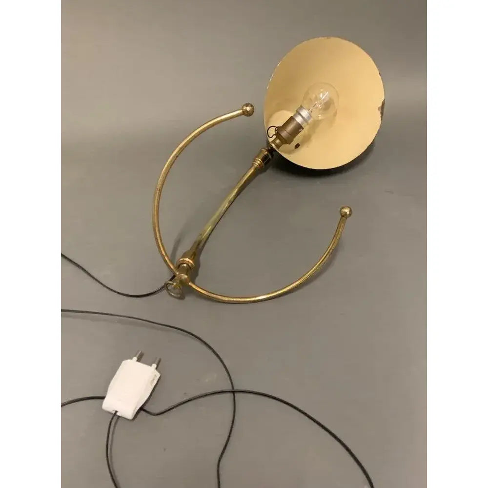 Robert Mathieu & Pierre Guariche Brass Table Lamp, c. 1950s