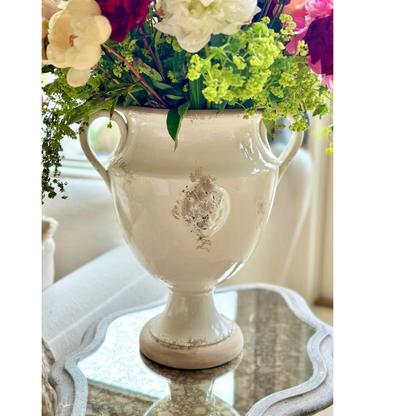 Arte Italica Scavo Leone Two-Handled Urn