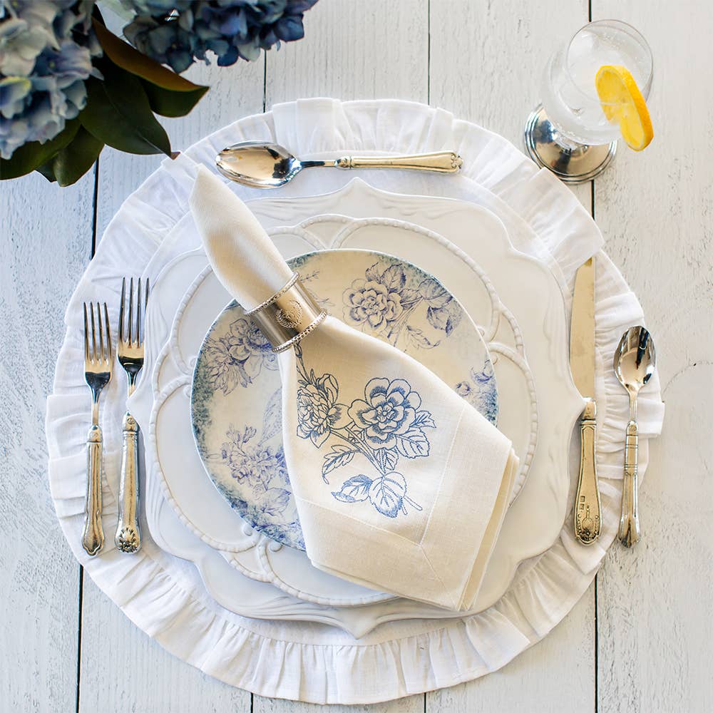 Giulietta Blue Salad/Dessert Plate