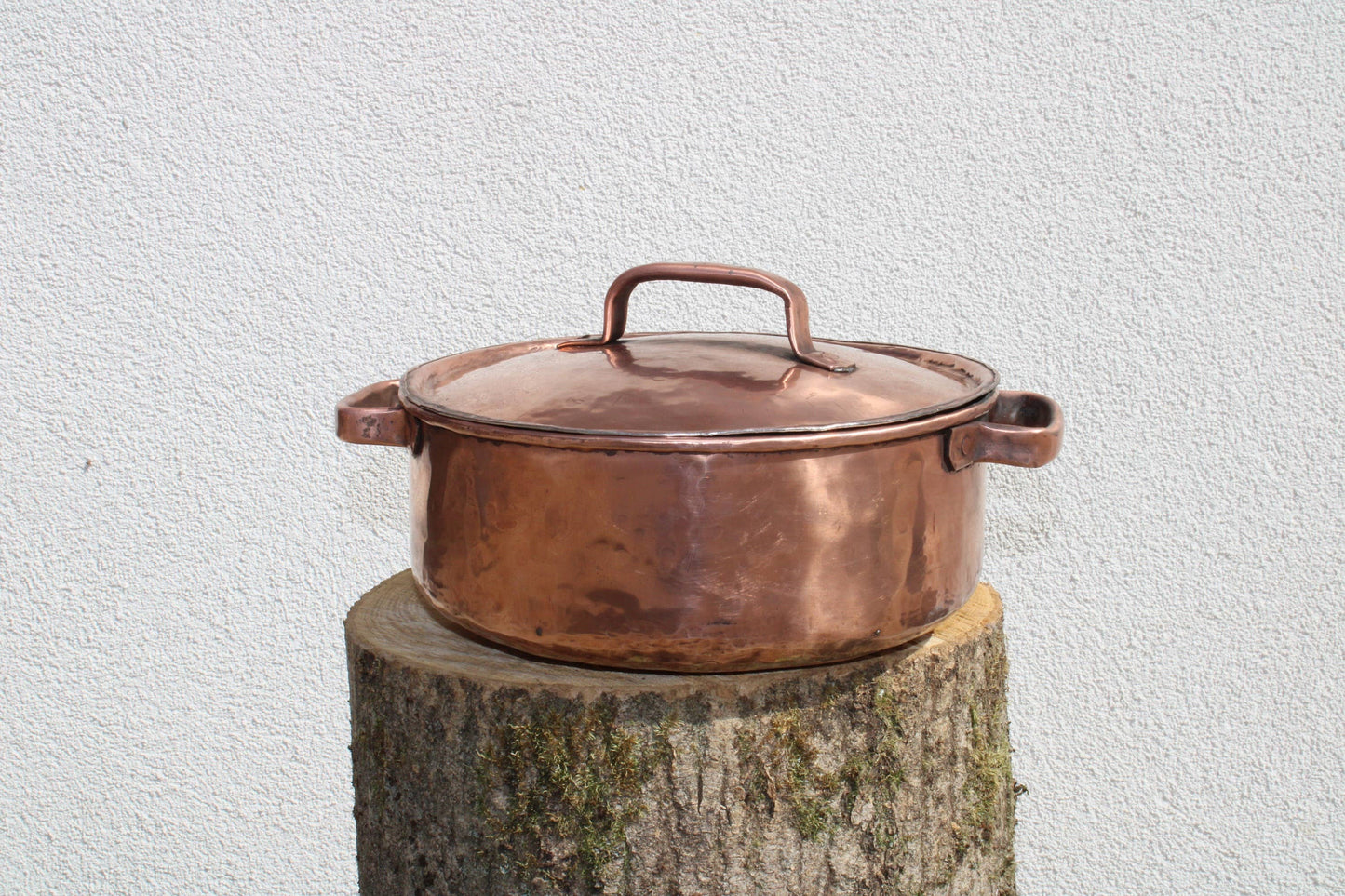 Copper pot - Pentole in rame rotonde – Fatto a mano e sicuro per alimenti