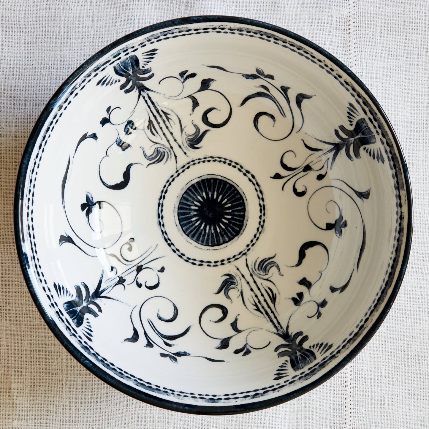 Lemieux et Cie Bruges Porcelain Dinnerware Set - Blue