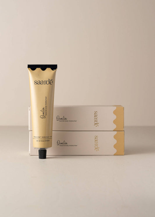 Hand and body moisturiser, Qualia