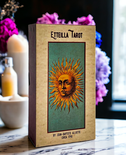 Grand Etteilla Tarot Deck & Guide, Vintage Reproduction