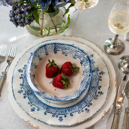 Arte Italica Burano Cereal Bowl, Blue