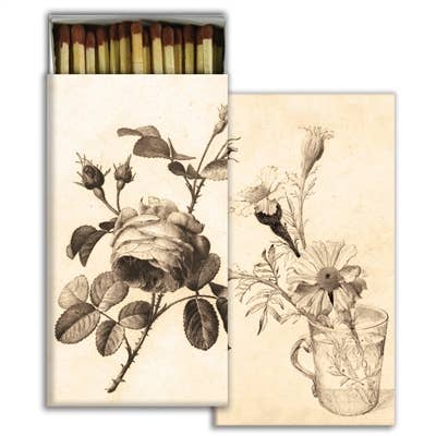 Matches, Sepia Floral