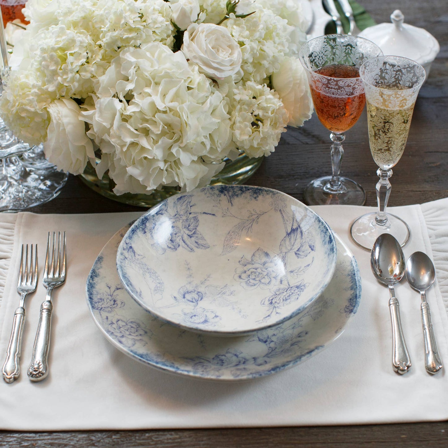 Giulietta Blue Pasta/Soup Bowl