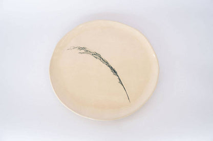 Portuguese Hand-Painted Ceramic Dinner Plate