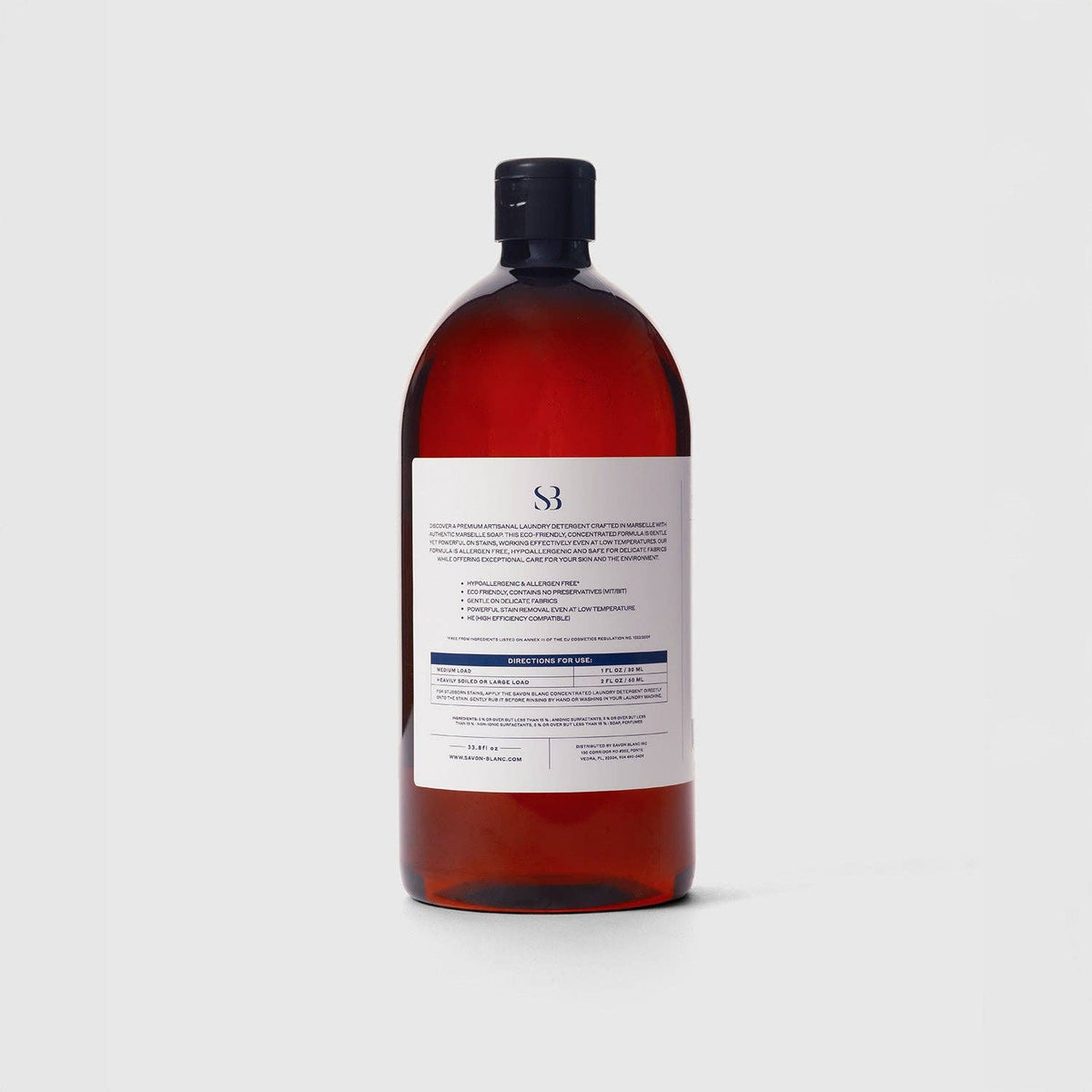 French Concentrated Laundry Detergent with Marseille Soap