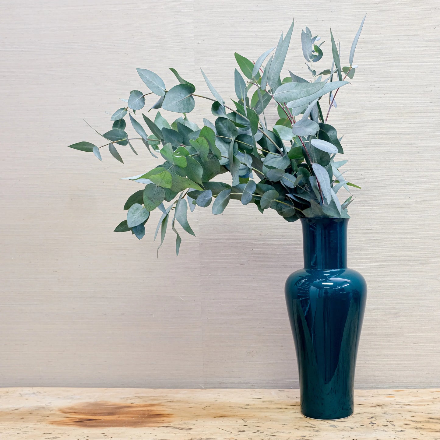 Bo Jia Middle Kingdom "Lover" Vase, Teal